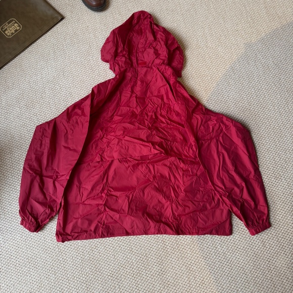 NWT!!! EDDIE BAUER EBTEK SAC JAC MENS LIGHTWEIGHT RED WINDBREAKER SIZE XXL TALL - Picture 2 of 7